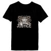 Ladies’  Junior Fine Jersey V-Neck Longer Length T-Shirt Thumbnail