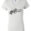 Women's Short Sleeve V-Neck T-Shirt Thumbnail