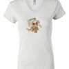 Women's Short Sleeve V-Neck T-Shirt Thumbnail