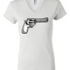 Women's Short Sleeve V-Neck T-Shirt Thumbnail