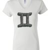 Women's Short Sleeve V-Neck T-Shirt Thumbnail