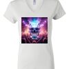 Women's Short Sleeve V-Neck T-Shirt Thumbnail